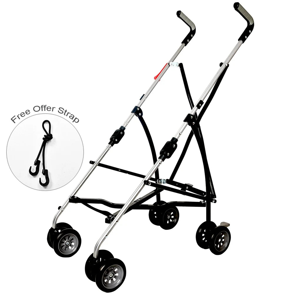 Poussette Pour Sac de Transport Pour Chat