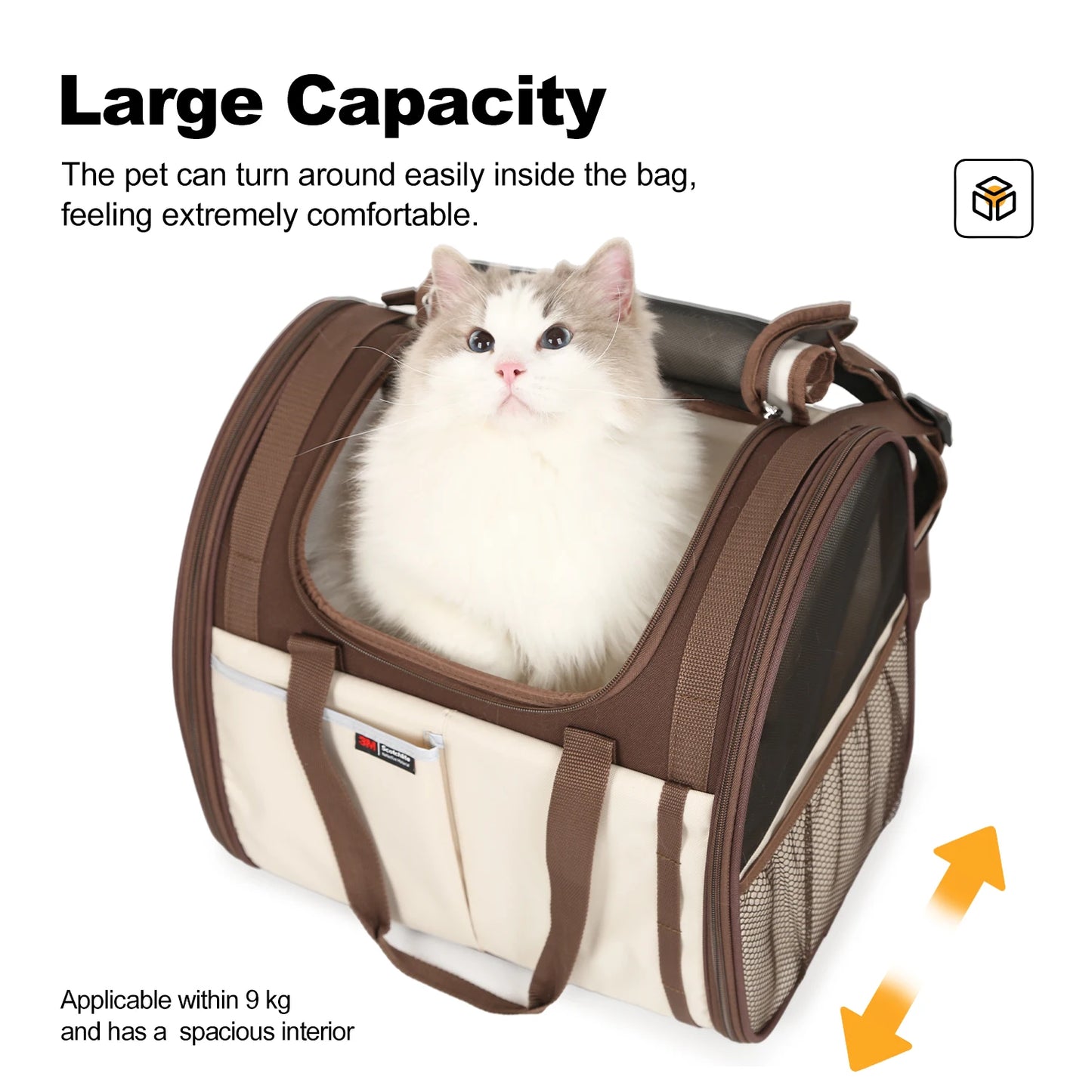 Sac De Transport Pour 2 Chats