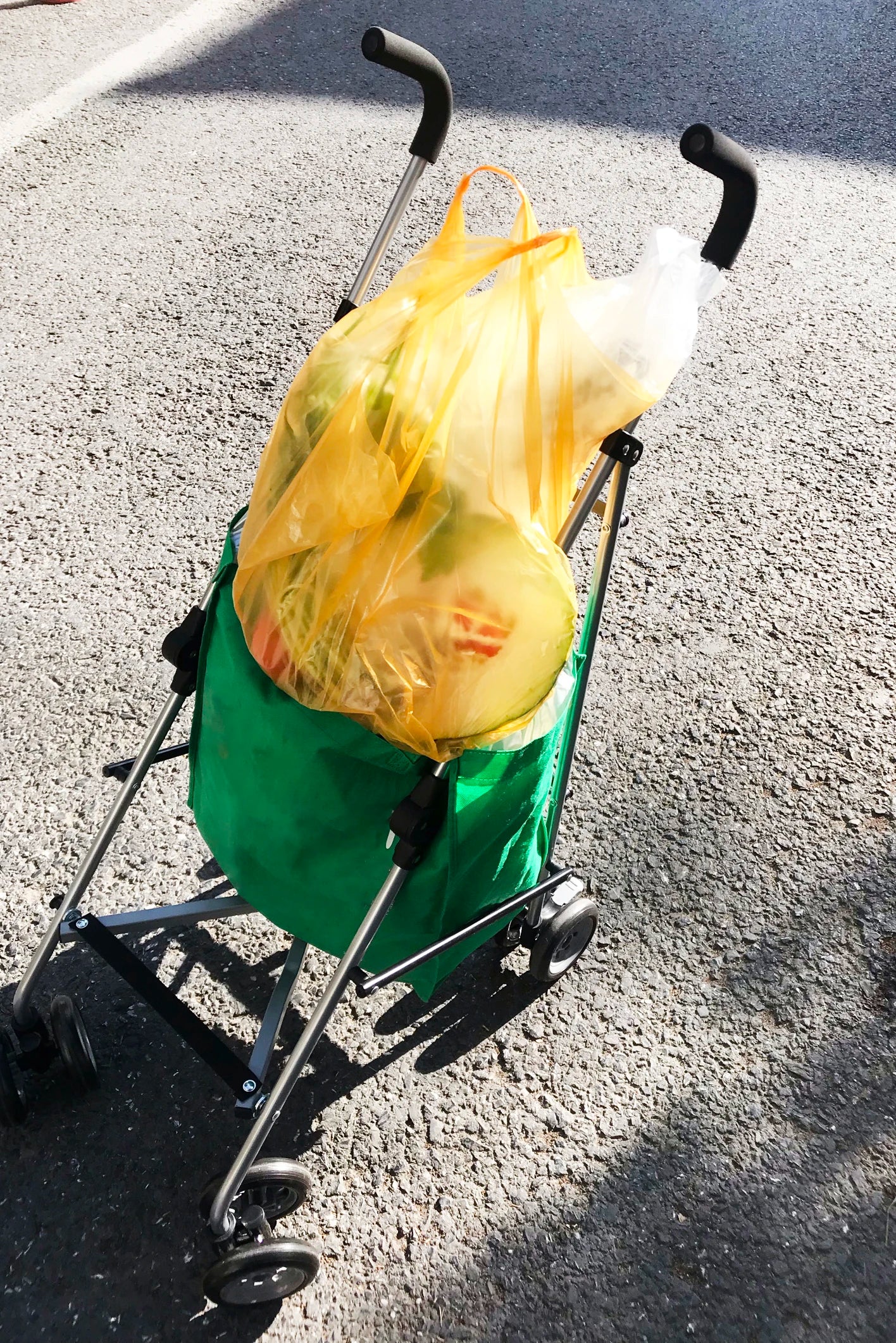 Poussette Pour Sac de Transport Pour Chat