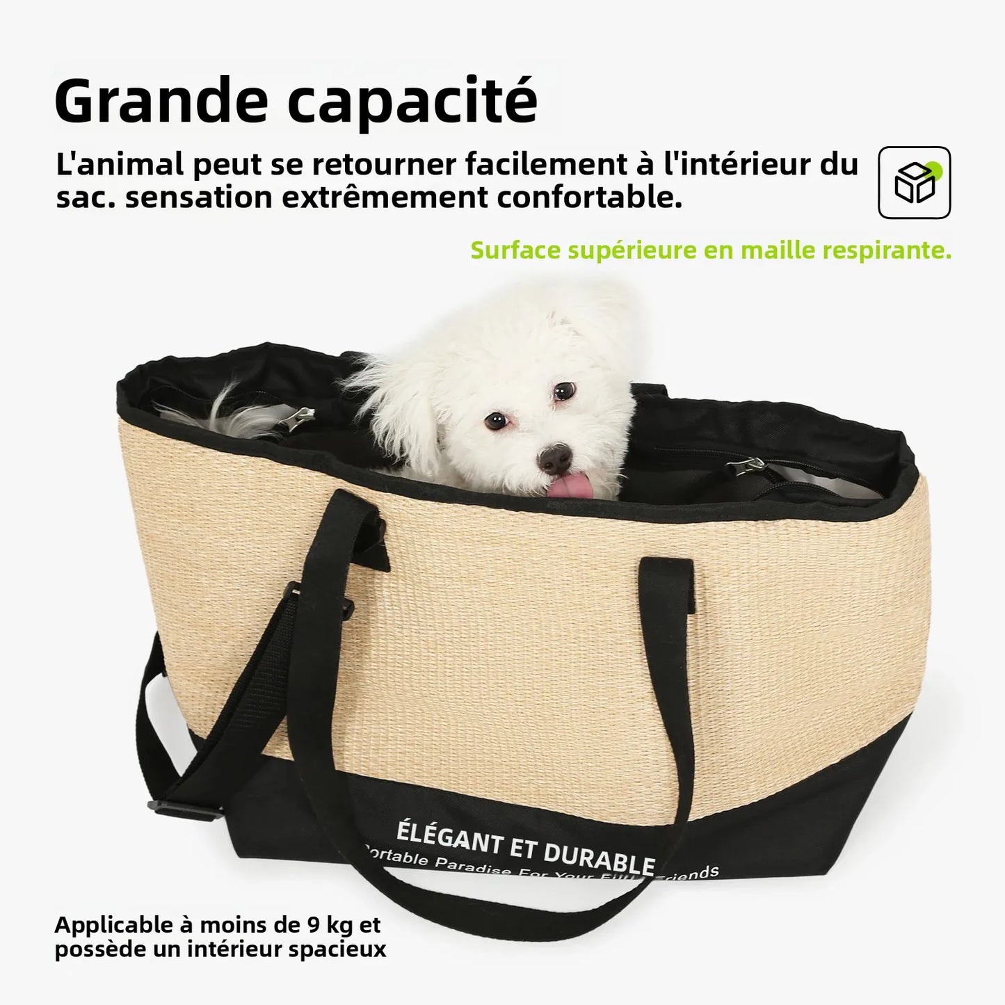 Bon sac de transport pour chat