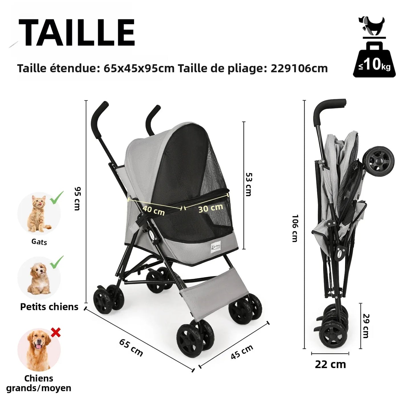 Grand Sac de Transport Pour Chat