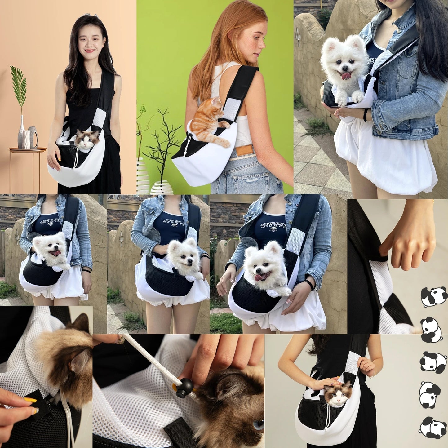 Sac souple de transport pour chat