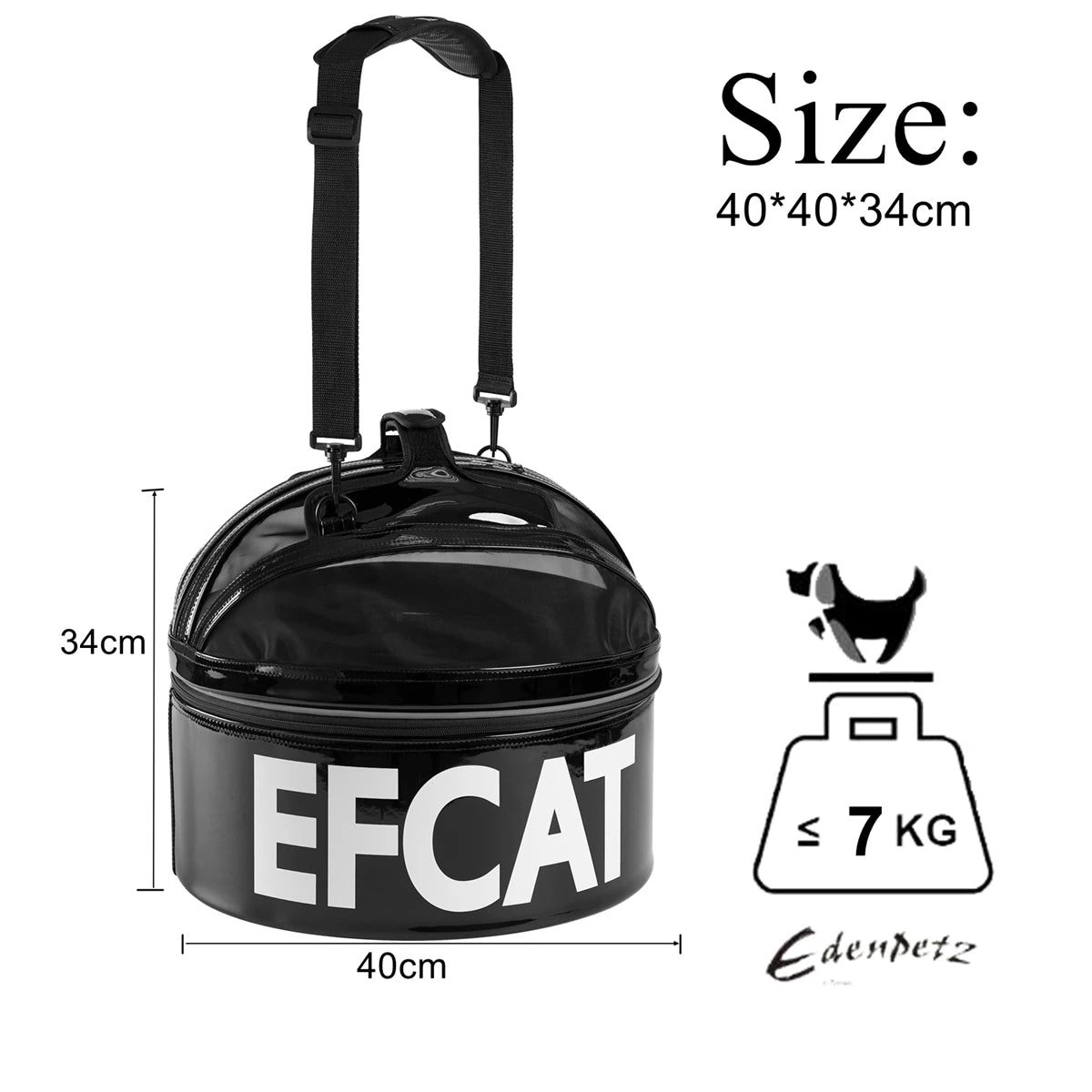 Sac de transport pour chats 6 kg