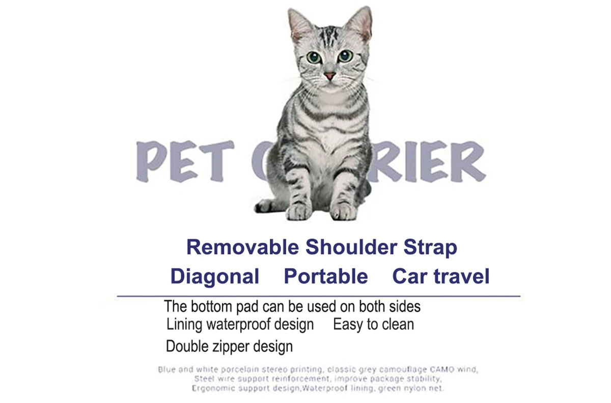 Sac de transport pour chats 6 kg