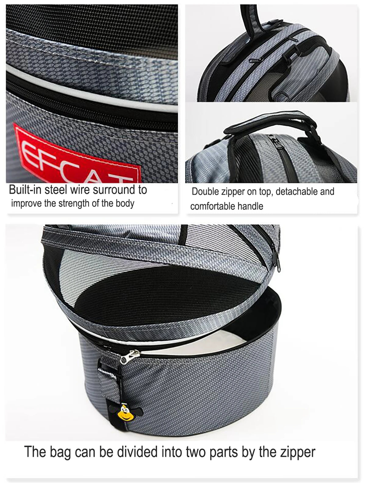Sac de transport pour chats 6 kg