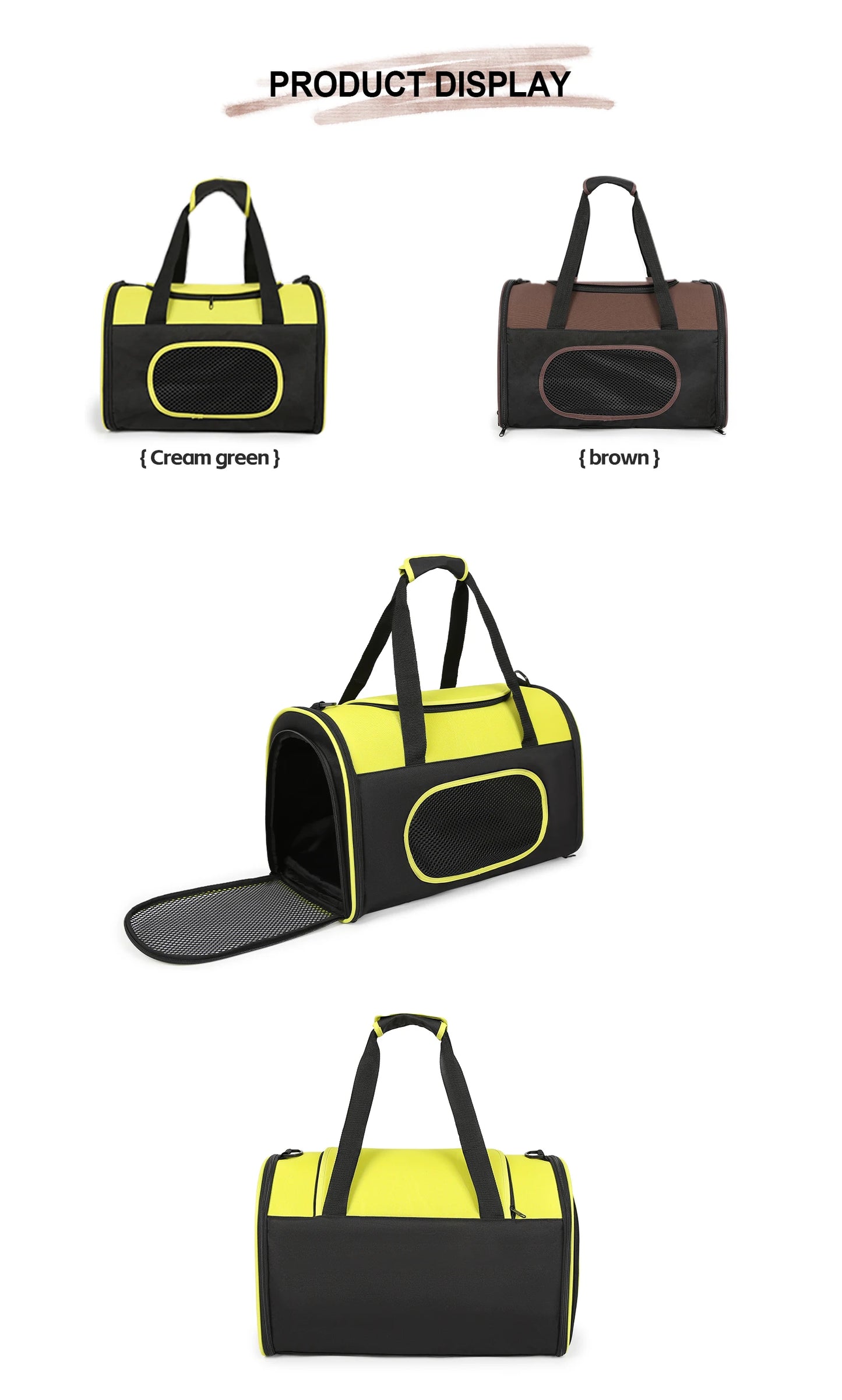 Cage sac de transport pour 2 chats