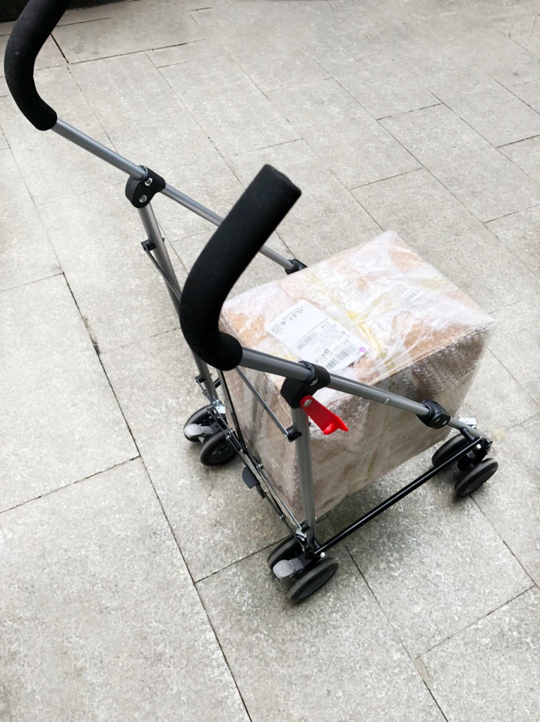Poussette Pour Sac de Transport Pour Chat