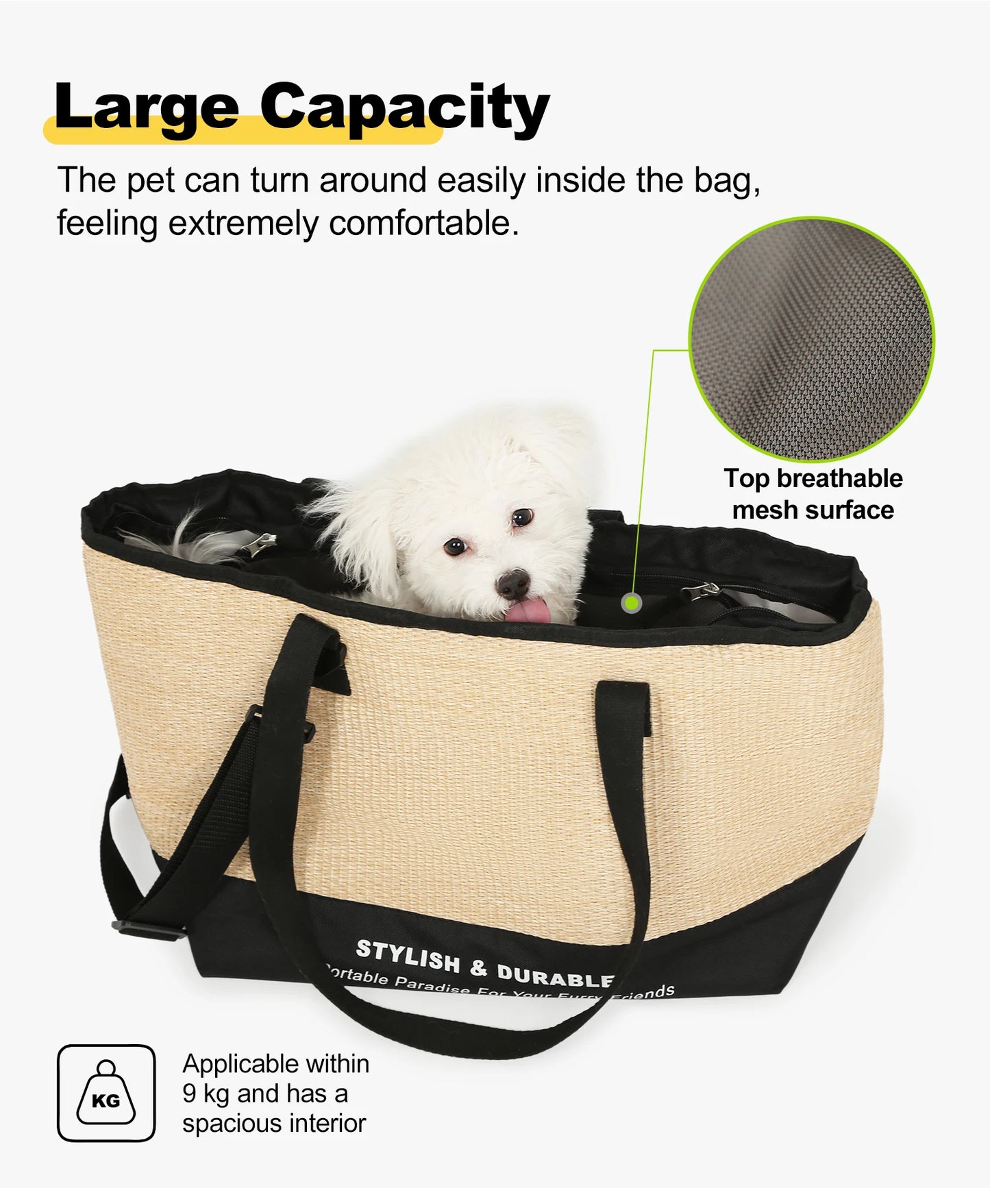 Bon sac de transport pour chat