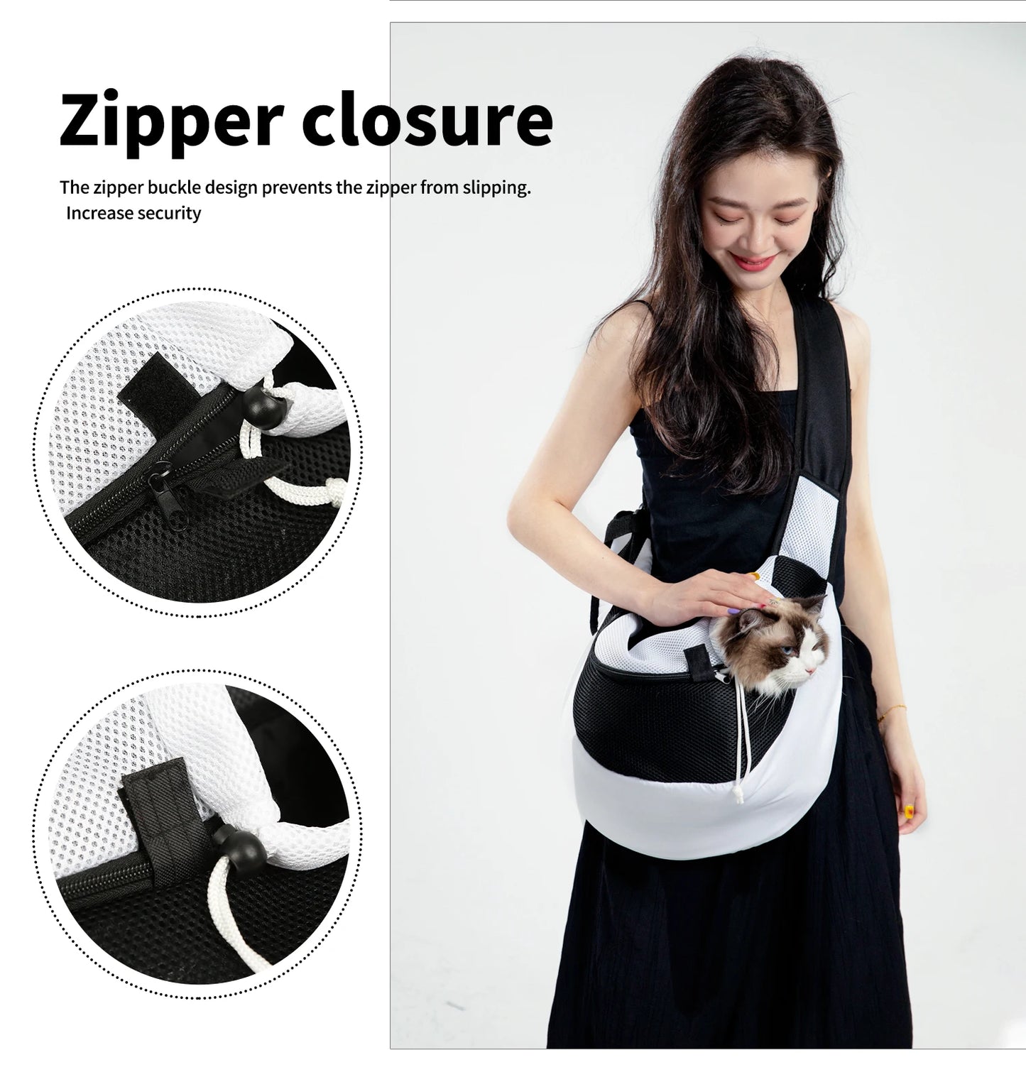 Sac souple de transport pour chat