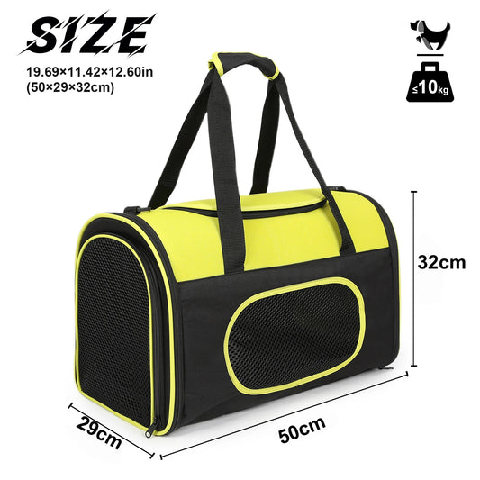 Cage sac de transport pour 2 chats