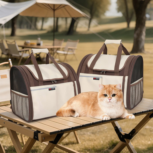Sac De Transport Pour 2 Chats