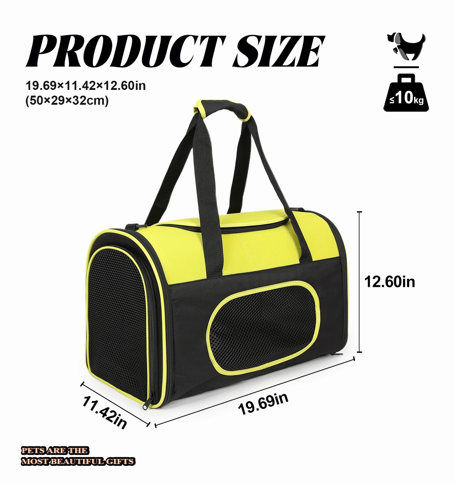 Cage sac de transport pour 2 chats