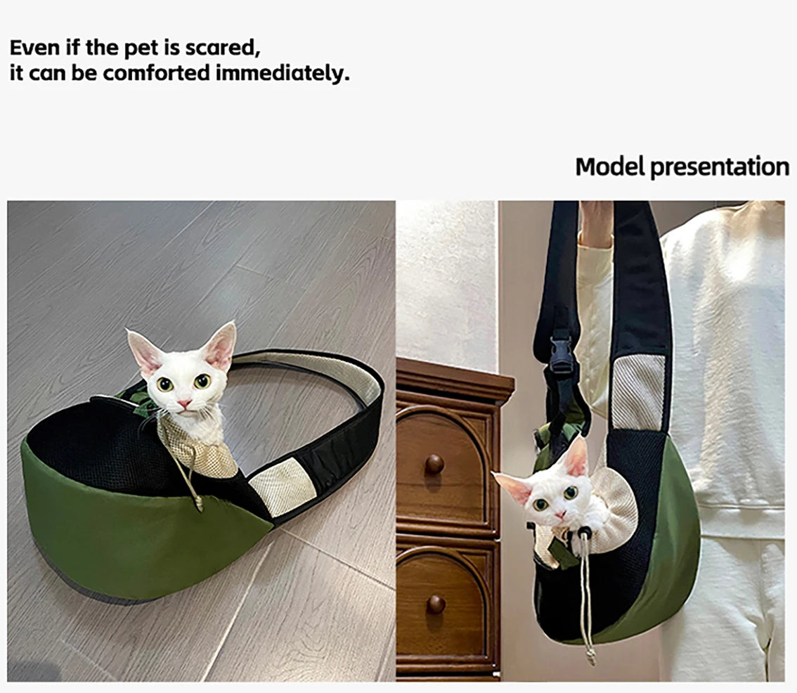 Sac souple de transport pour chat