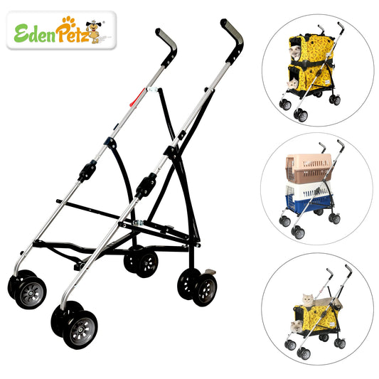 Poussette Pour Sac de Transport Pour Chat