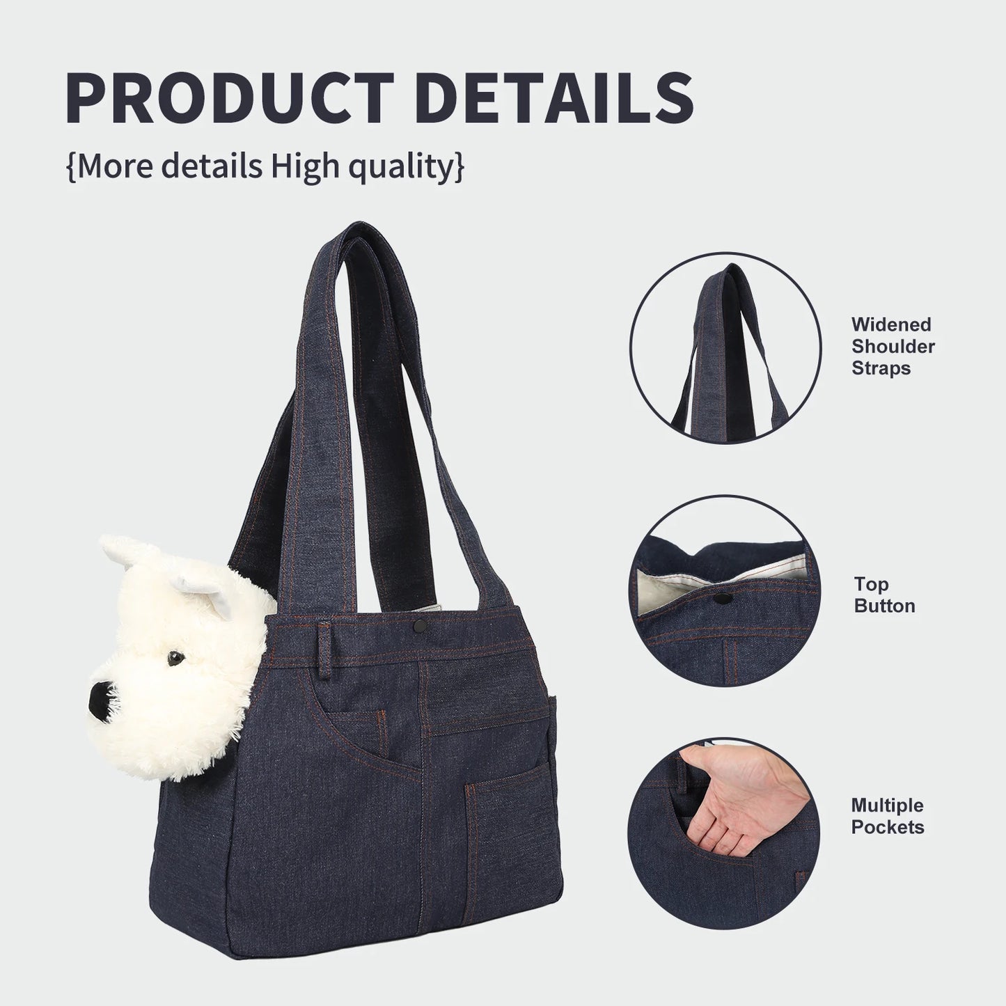 Article sac de transport pour chat