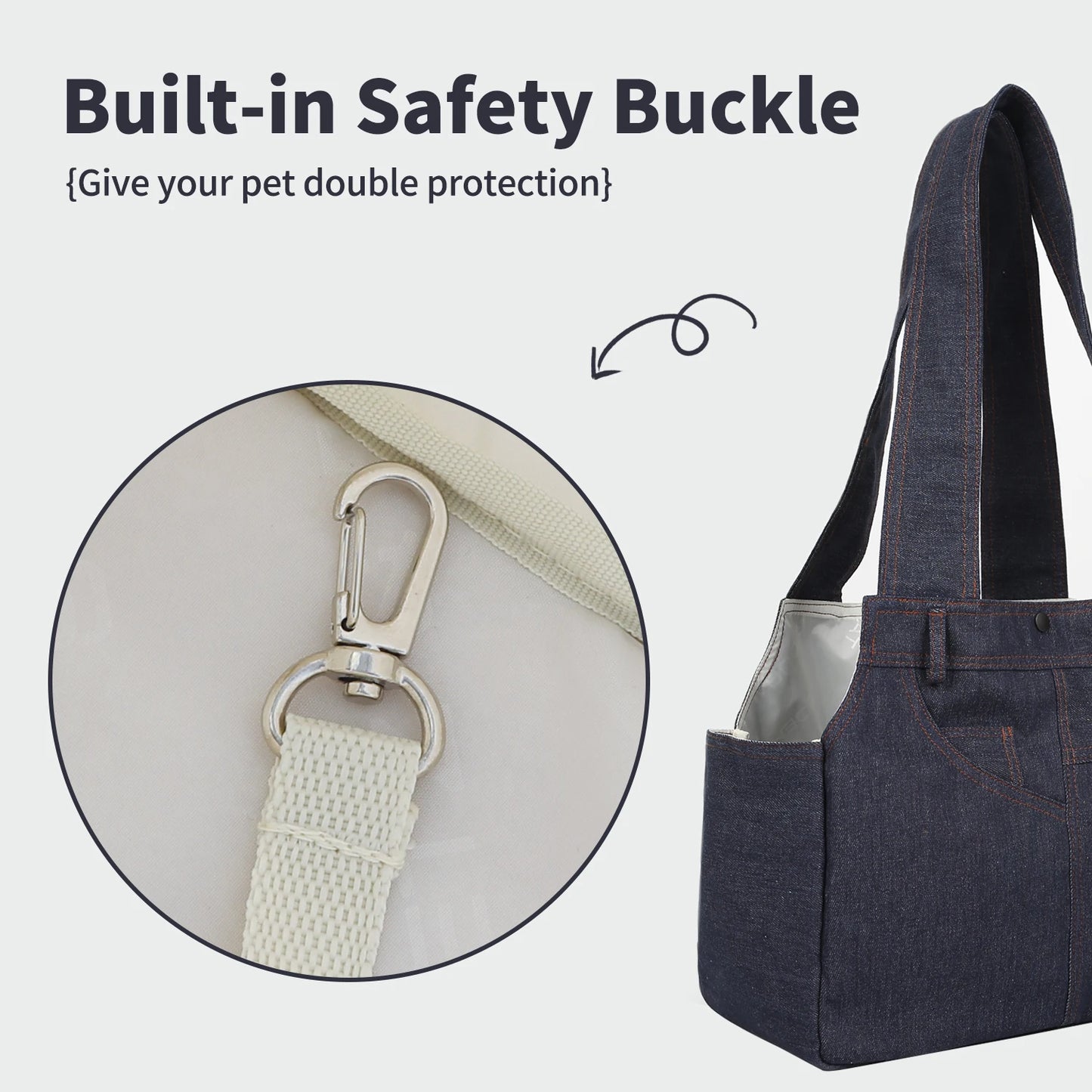 Article sac de transport pour chat