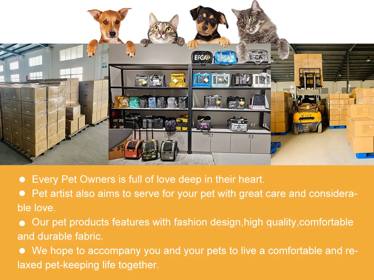 Porte-chat en peluche EdenPetz avec capacité de 6 kg, sac de voyage chaud et portable pour chien