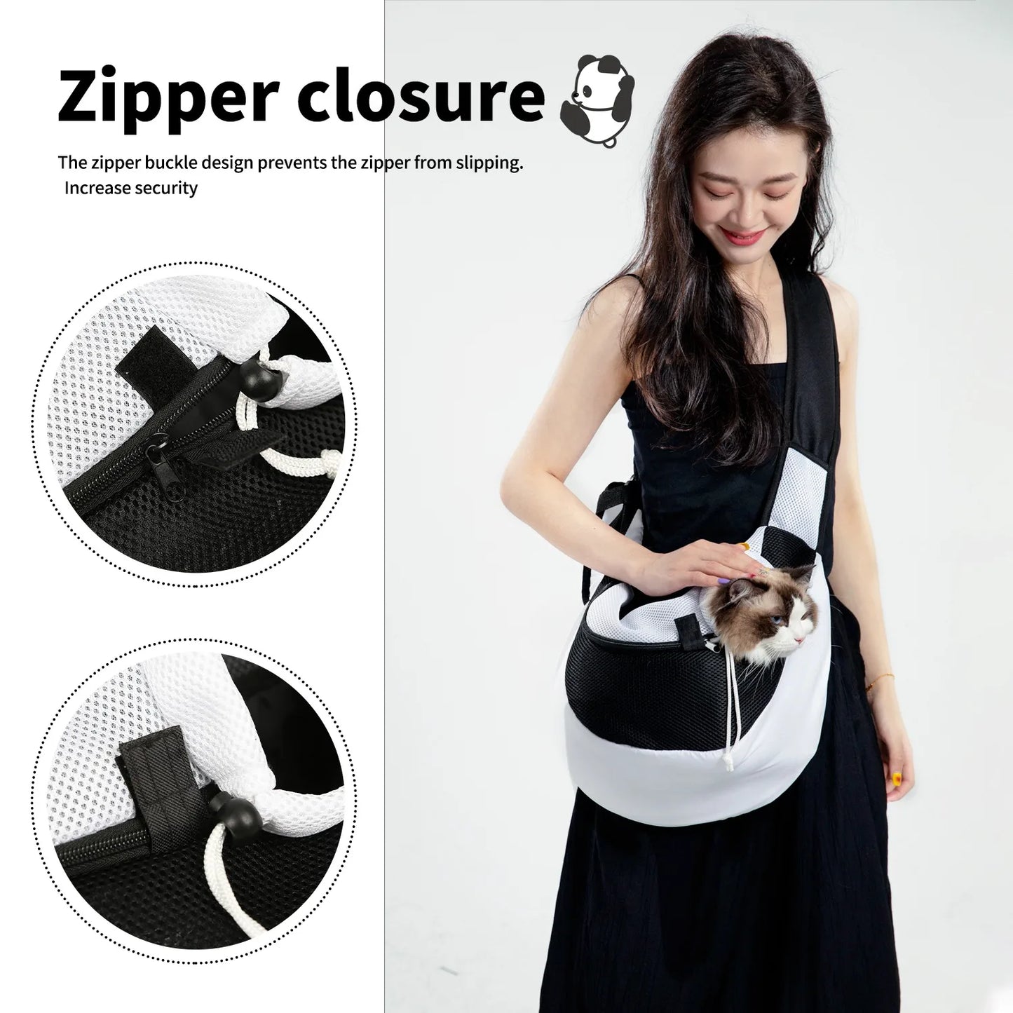 Sac souple de transport pour chat